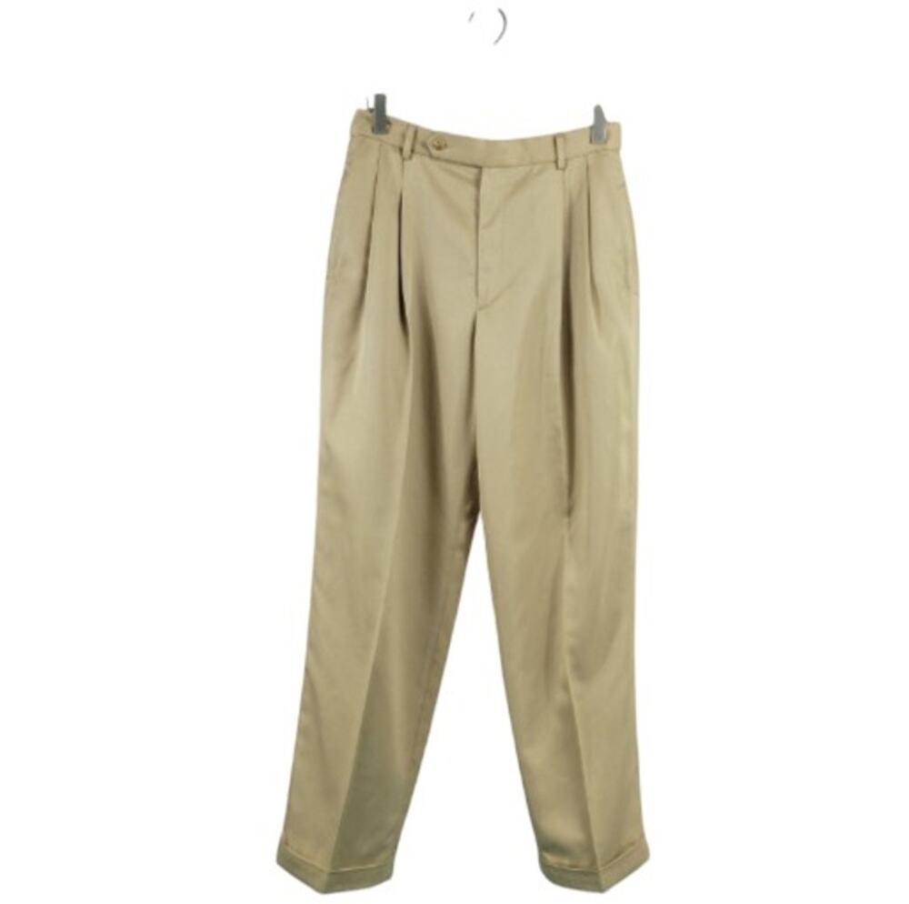 Vintage Ralph Lauren Polo Sport Pleated Trousers Khaki Size 8